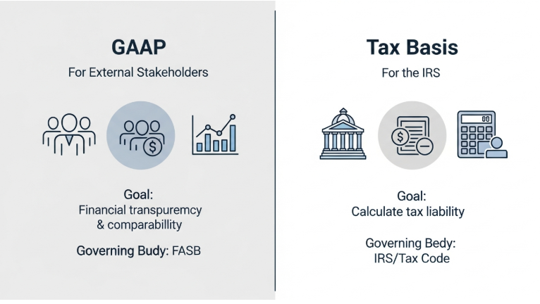 GAAP vs. Tax Basis Reporting